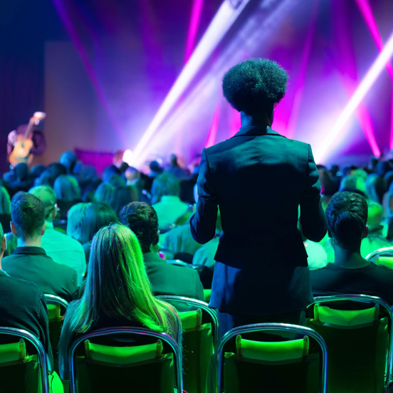 AI Image Of Crowd Representing Codegarden Conference