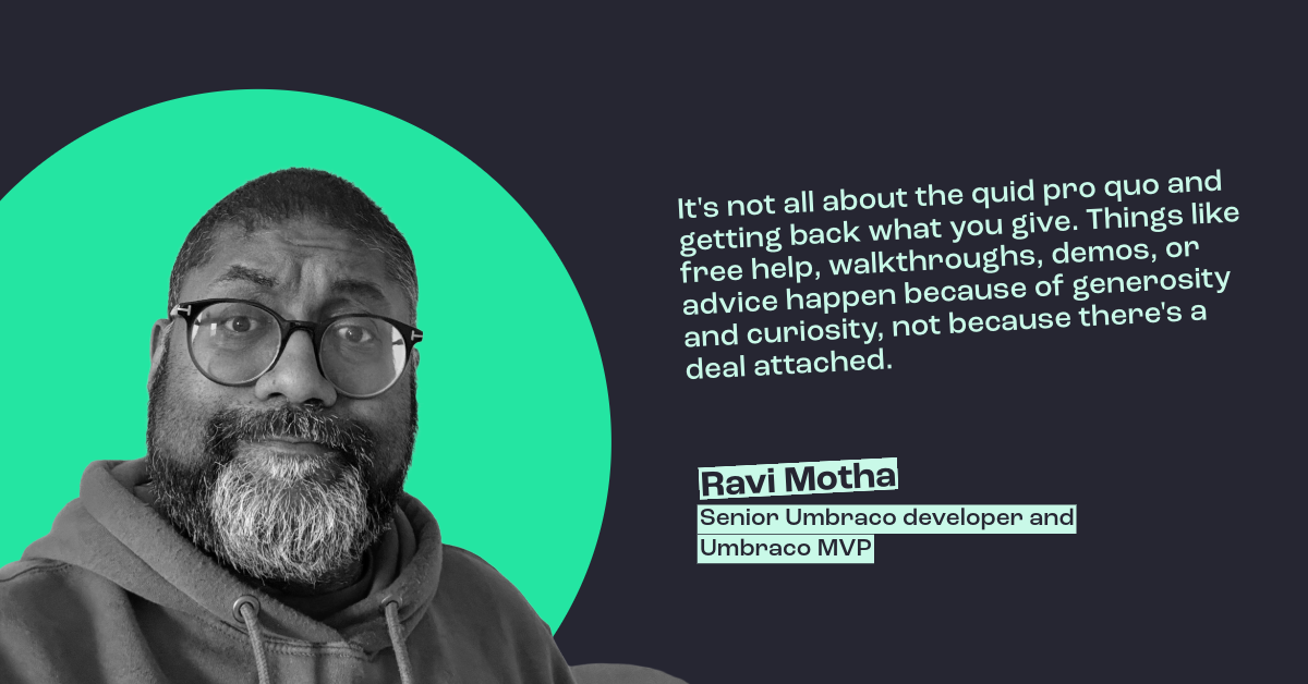 What Being an Umbraco MVP Really Means