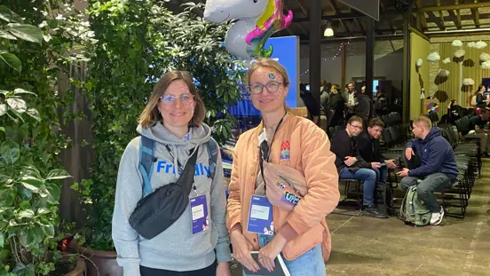 Aga And Kasia Facepainted At Codegarden